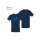 Shirt: navy + Aufdruck: blau