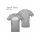 Shirt: sports grey + Aufdruck: weiß