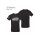 Shirt: schwarz + Aufdruck: wei