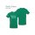 Shirt: kelly green + Aufdruck: wei