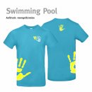 T-Shirt Handball!-Collection Unisex swimming pool