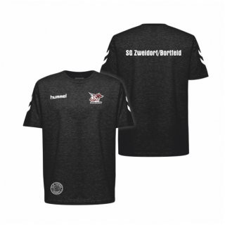 SG ZB Hummel Go Cotton T-Shirt Unisex schwarz