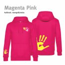 Hoodie Unisex Handball-Collection magenta pink