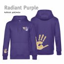 Hoodie Unisex Handball-Collection radiant purple