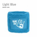 Schweißarmband Handball!-Collection light blue