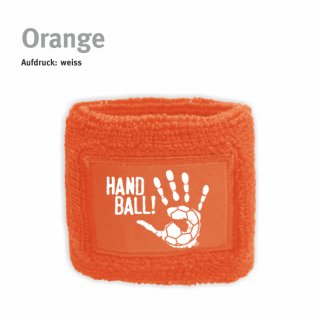 Schweiarmband Handball!-Collection orange