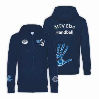 MTV Elze Handball Hoodie-Jacke Unisex navy blue/blau