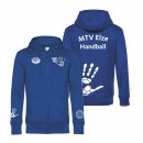 MTV Elze Handball Hoodie-Jacke Unisex royal/weiß