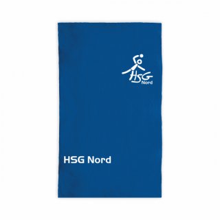 HSG Nord Strandtuch royal blau