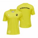 FCVT hmlCORE XK Poly Jersey S/S Lady blazing yellow