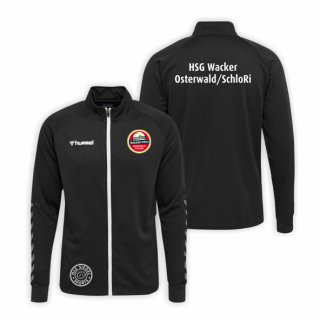 HSG WOS HML Authentic Poly Zip Jacket Kids black