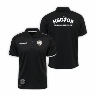 HSG09 HML Authentic Functional Polo Unisex black