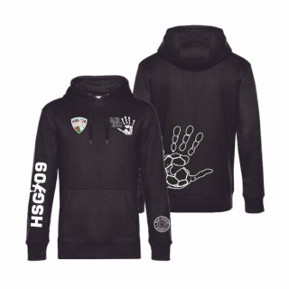 HSG09 Basic Hoodie Kids jet black/schwarz