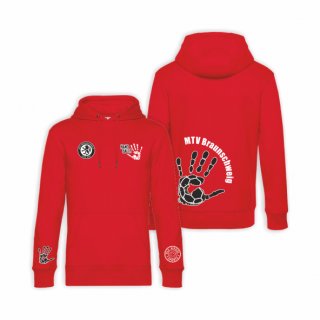 MTV BS Basic Hoodie Kids fire red