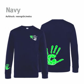 <-neu-> Sweater Unisex Handball!-Collection navy blue
