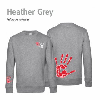 <-neu-> Sweater Unisex Handball!-Collection heather grey