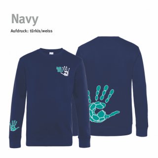 <-neu-> Sweater Kids Handball!-Collection navy