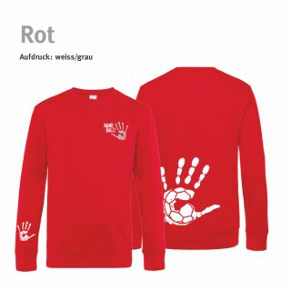 <-neu-> Sweater Kids Handball!-Collection rot
