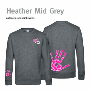 <-neu-> Sweater Unisex Handball!-Collection heather mid grey