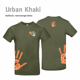 T-Shirt Handball!-Collection Unisex urban khaki