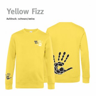 <-neu-> Sweater Unisex Handball!-Collection yellow fizz