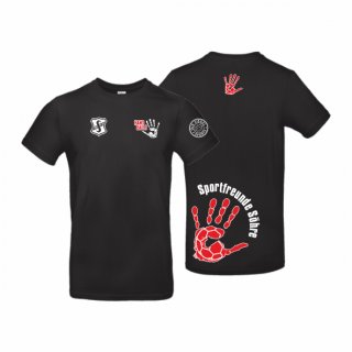 Sportfreunde Shre T-Shirt Kids schwarz 134/146 ohne Zusatzaufdruck
