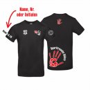 Sportfreunde Söhre T-Shirt Unisex schwarz XL inkl. Name