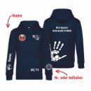 HSG WOS HB Hoodie Lady navy blue/wei S inkl. Name