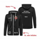 HSG WOS HML Authentic Poly Zip Hoodie Lady black M inkl....