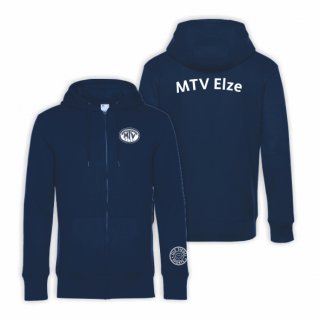 MTV Elze Basic Hoodie-Jacke Lady navy blue M ohne Zusatzaufdruck