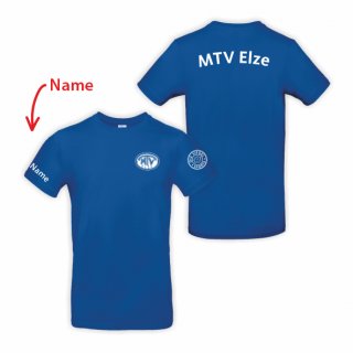 MTV Elze Basic T-Shirt Unisex royal 3XL inkl. Name