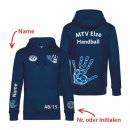 MTV Elze Handball Hoodie Kids navy/blau 152/164 inkl. Name