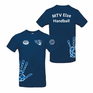 MTV Elze Handball T-Shirt Kids navy/blau 152/164 ohne Zusatzaufdruck