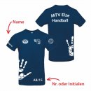 MTV Elze Handball T-Shirt Kids navy/weiß 152/164 inkl. Name