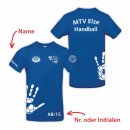 MTV Elze Handball T-Shirt Unisex royal/weiß S inkl. Name