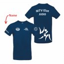 MTV Elze Judo T-Shirt Unisex navy blue M inkl. Name