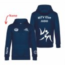 MTV Elze Judo Hoodie Unisex navy blue XS inkl. Name