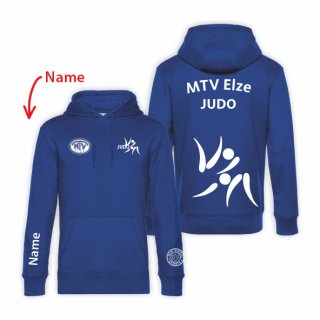 MTV Elze Judo Hoodie Kids royal 134/146 inkl. Name