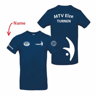 MTV Elze Turnen T-Shirt Unisex navy blue 3XL inkl. Name