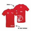 SG ZB HB T-Shirt Kids rot 152/164 inkl. Initialen oder Nr.