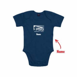 HSG Herrenhausen + Stcken Baby-Body navy inkl. Name