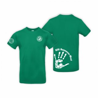 HSG Hannover-West T-Shirt Kids kelly green/wei 122/128 ohne Zusatzaufdruck