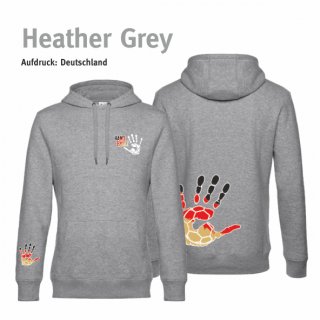 Hoodie Handball!-Collection Deutschland Unisex S heather grey
