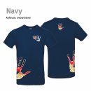 T-Shirt Handball!-Collection Deutschland Unisex 3XL navy