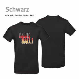 T-Shirt Handball!-Collection Deutschland Unisex Fashion black