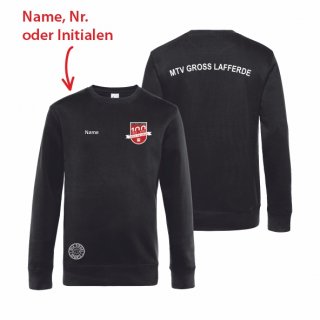 MTV Gross Lafferde Jubilum Sweatshirt Unisex schwarz 4XL inkl. Name oder Initialen oder Nr.