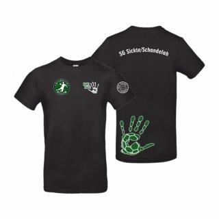 SG Sickte/Schandelah Basic T-Shirt Kids schwarz 122/128 ohne Zusatzaufdruck