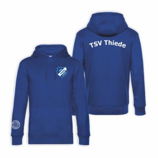 TSV Thiede Basic Hoodie Unisex royal L ohne Zusatzaufdruck