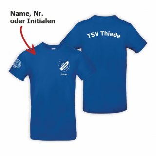 TSV Thiede Basic T-Shirt Unisex royal 5XL inkl. Name oder Nr. oder Initialen