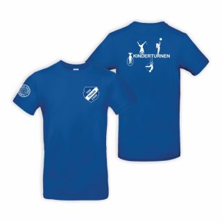 TSV Thiede Kinderturnen T-Shirt Kids royal 110/116 ohne Zusatzaufdruck